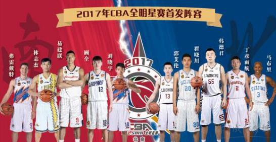 【cba全明星南北赛区名单公布 cba全明星时间】2016-2017赛季cba全