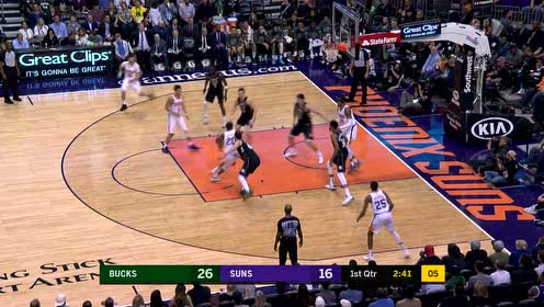 2019年03月05日NBA常规赛 雄鹿VS太阳 全场录像回放视频