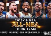 今天NBA公布本赛季最佳阵容，勒布朗詹姆斯只入选第三阵，你觉得合理吗？