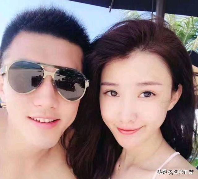 郭艾伦女友王俪婷身高图片